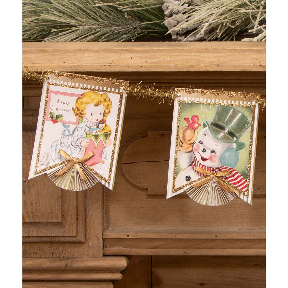 Pastel Retro Garland by Bethany Lowe Designs
