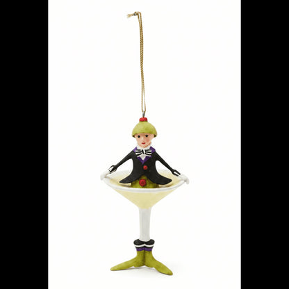 Patience Brewster Mini RED WINE Cocktail Ornament