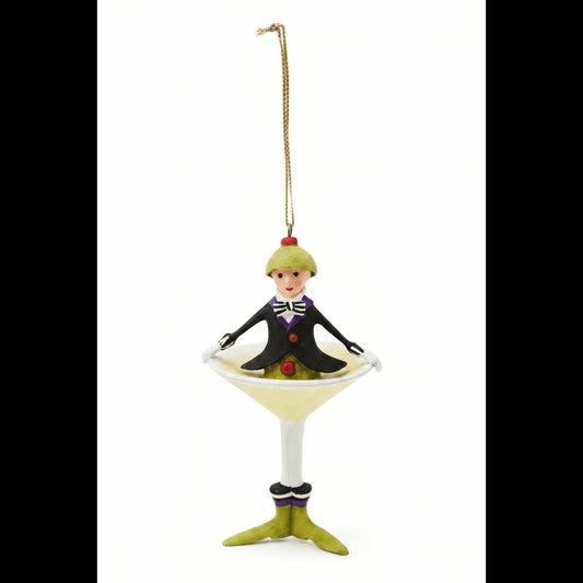 Patience Brewster Mini WINE Cocktail Ornament