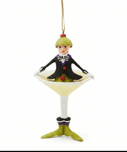 Patience Brewster Mini PINA COLADA Cocktail Ornament