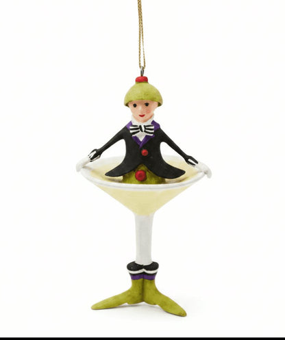 Patience Brewster Mini Cocktail Ornaments, Set of 6