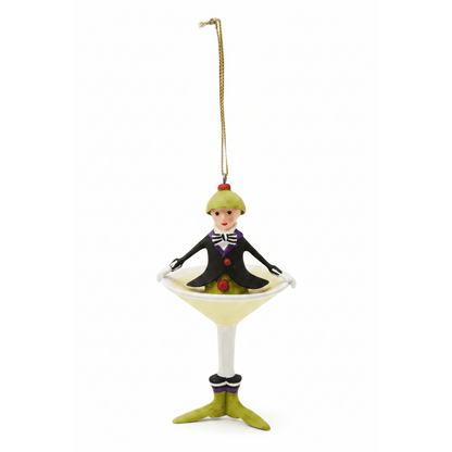 Patience Brewster Mini MARTINI Cocktail Ornament