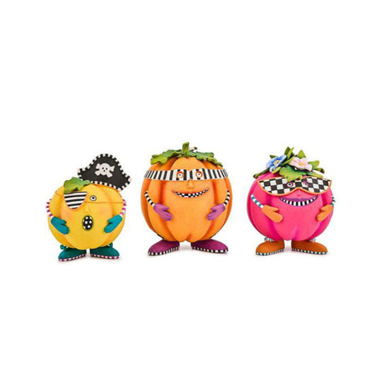 Patience Brewster Mini Pumpkins, Set of 3 *NEW*