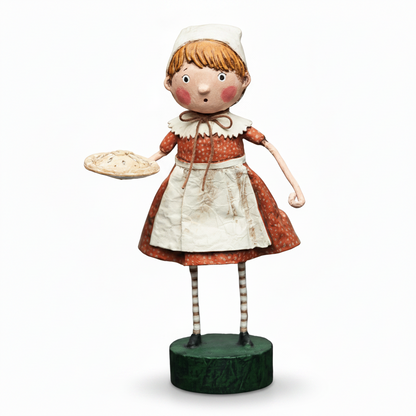 Patience Pilgrim Fall Figurine by Lori Mitchell