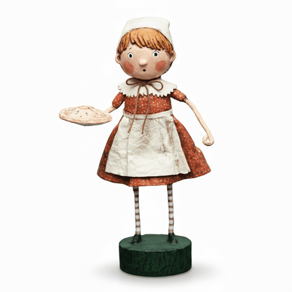 Patience Pilgrim Fall Figurine by Lori Mitchell