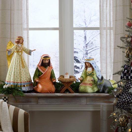 XL Patience Brewster Nativity Angel Display Figure Quirks!