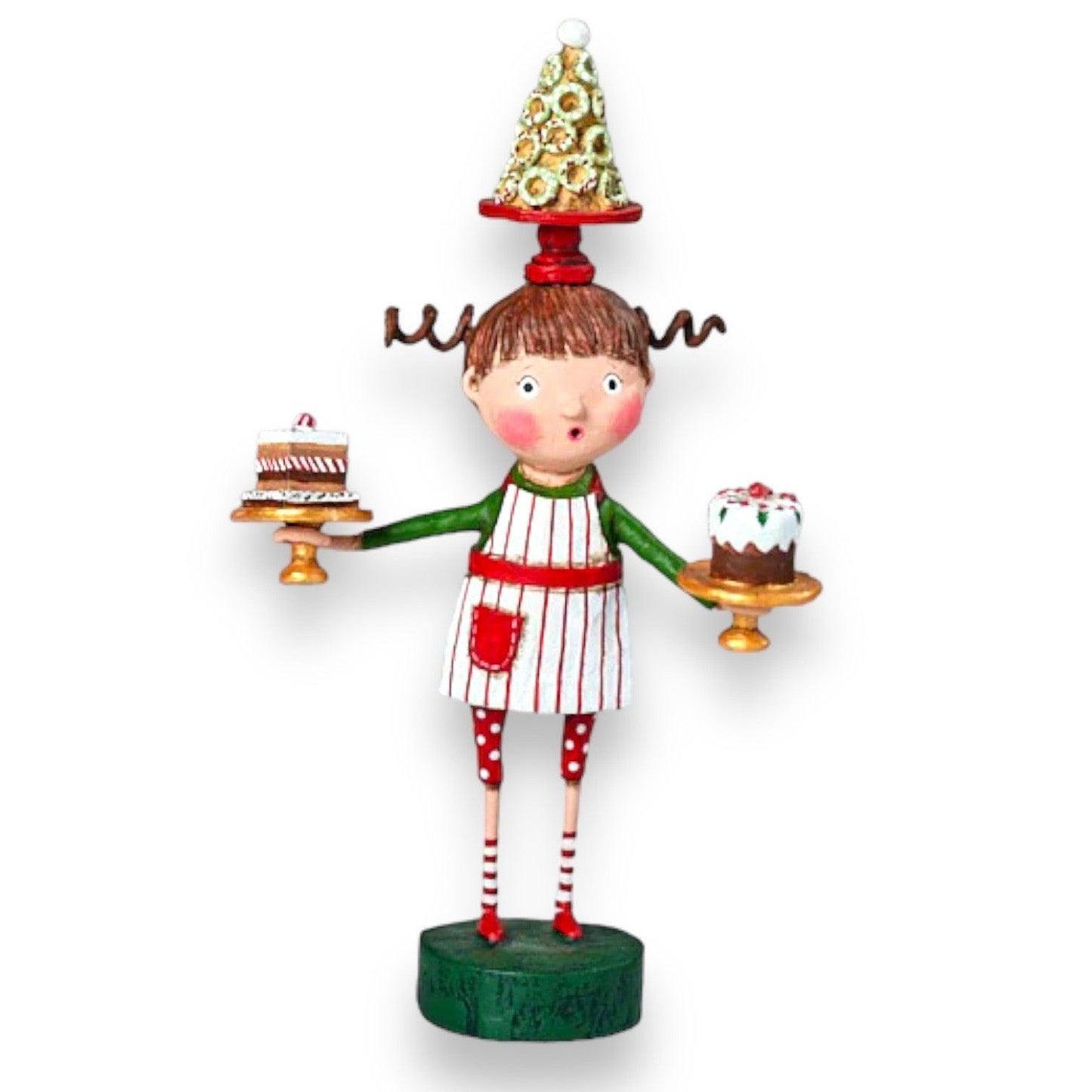 Patty Cake Christmas Figurine by Lori Mitchell Quirks!
