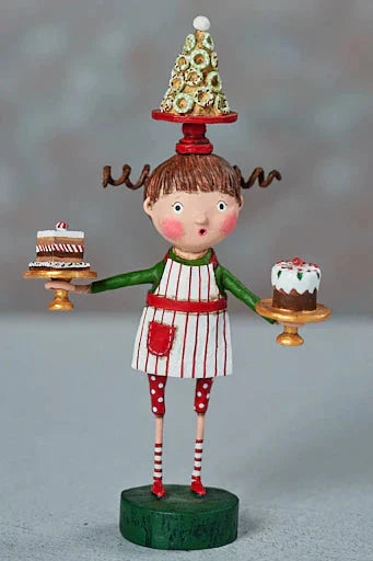 Patty Cake Christmas Figurine by Lori Mitchell Quirks!
