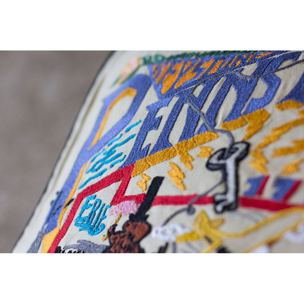 Pennsylvania Hand-Embroidered Pillow Quirks!