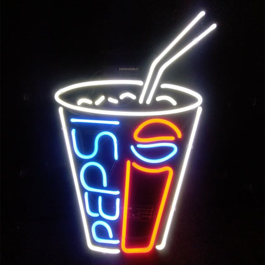 Pepsi Coke Cup Neon Signs Light Neon Signs Land