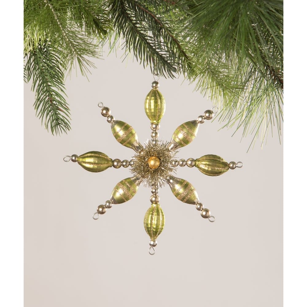 Peridot Starburst Ornament by Bethany Lowe Designs Quirks!
