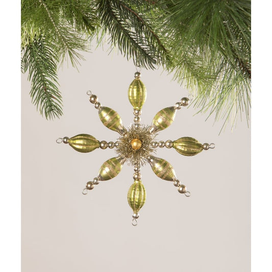 Peridot Starburst Ornament by Bethany Lowe Designs Quirks!