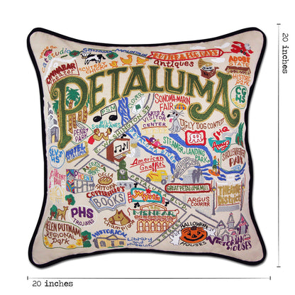 Petaluma Hand-Embroidered Pillow Quirks!