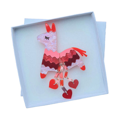 Pinata Of Love Brooch by Cherryloco