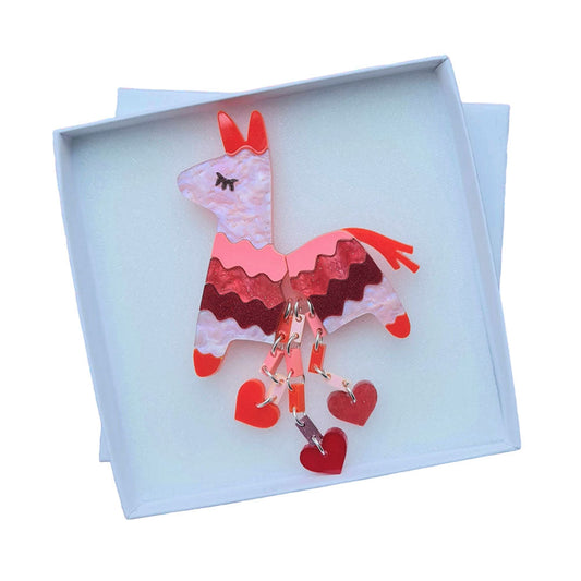 Pinata Of Love Brooch by Cherryloco