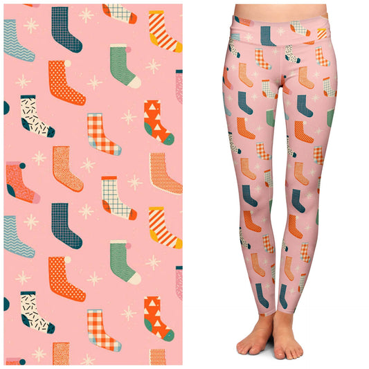 "Yuletide Yarn" Buttery Soft Leggings by Lipstick & Chrome Quirks!