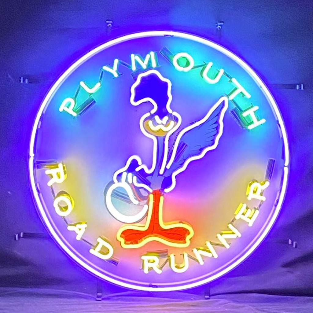 Plymouth Road Runner Superbird Neon Sign Light Neon Signs Land