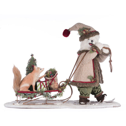 Polar Bear With Forest Friends Table Top by Katherine's Collection Quirks!