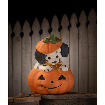 Poppy Puppy in Pumpkin by Bethany Lowe Designs Quirks!