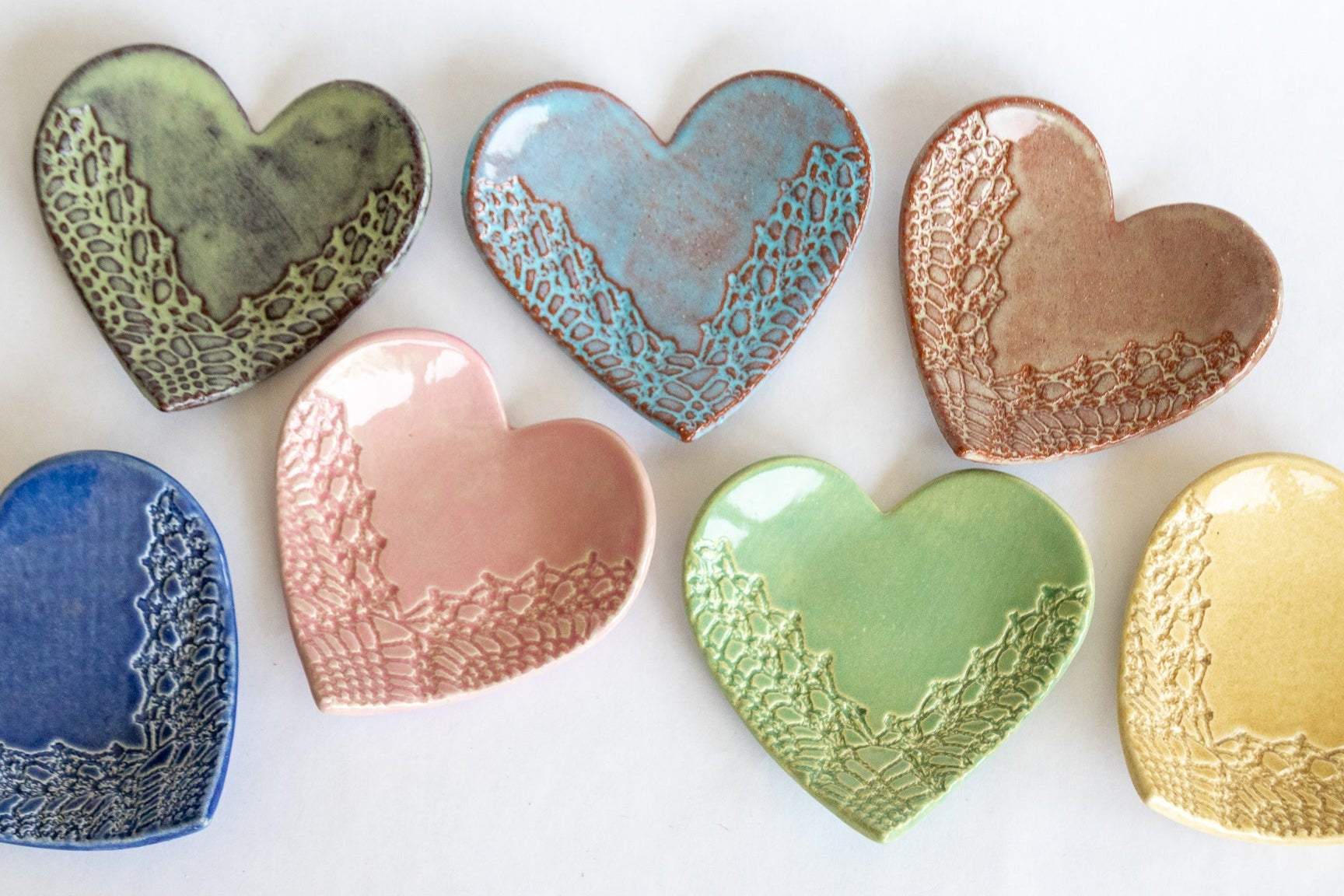 Heart Ring Dish Without Gold prodigalpottery