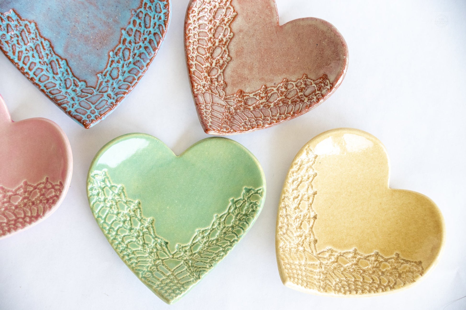 Heart Ring Dish Without Gold prodigalpottery