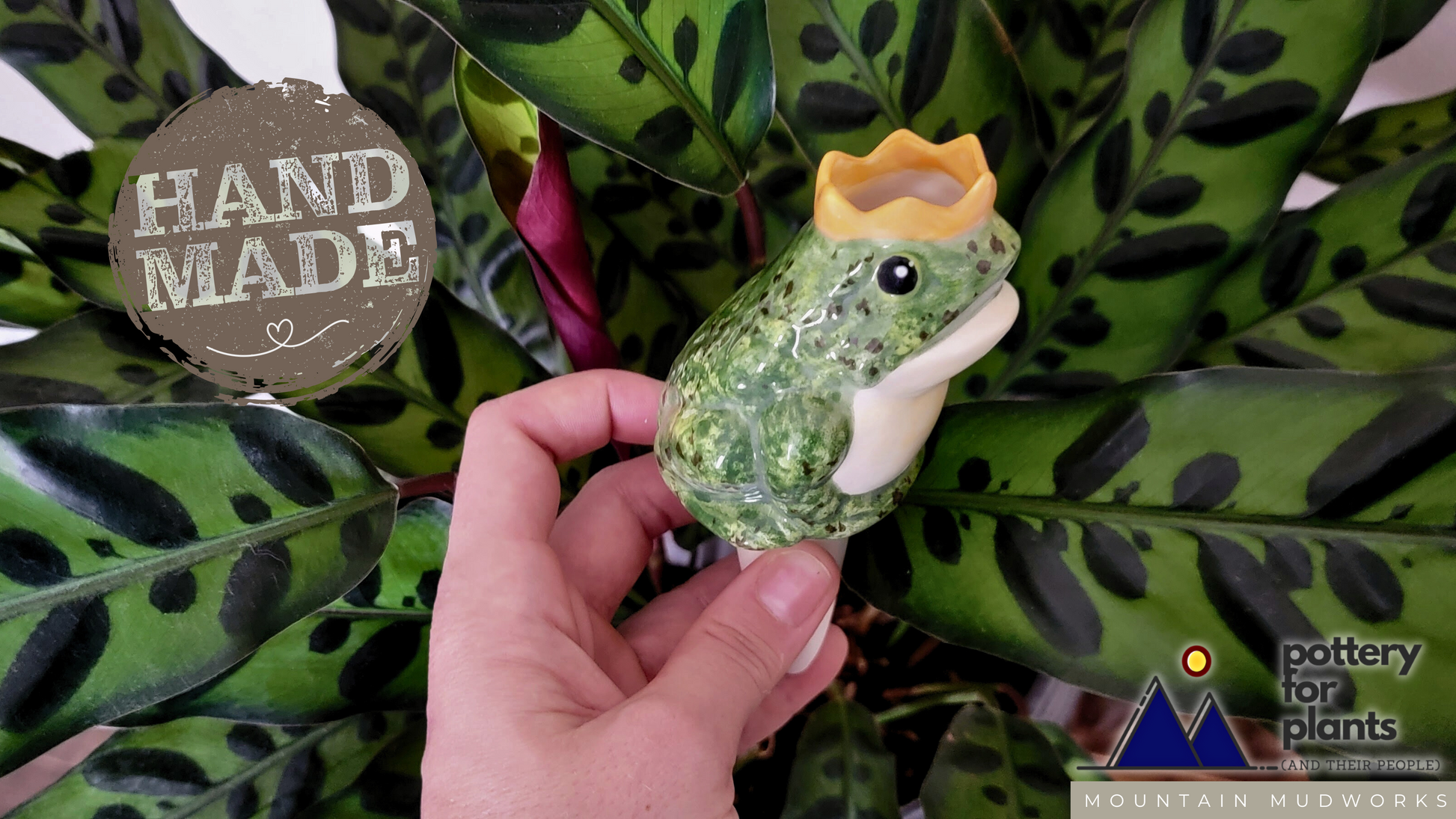 Prince Frog Watering Spike Mountain Mudworks