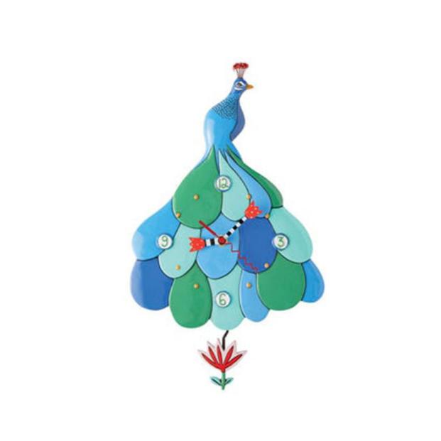 Priscilla Peacock Clock by Allen Designs Quirks!