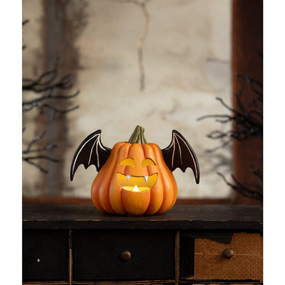 Pumpkin Bat Luminary by Bethany Lowe Designs Quirks!