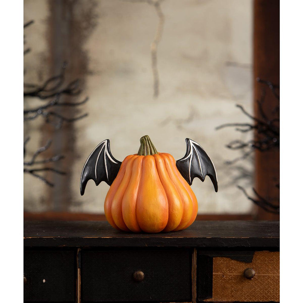 Pumpkin Bat Luminary by Bethany Lowe Designs Quirks!