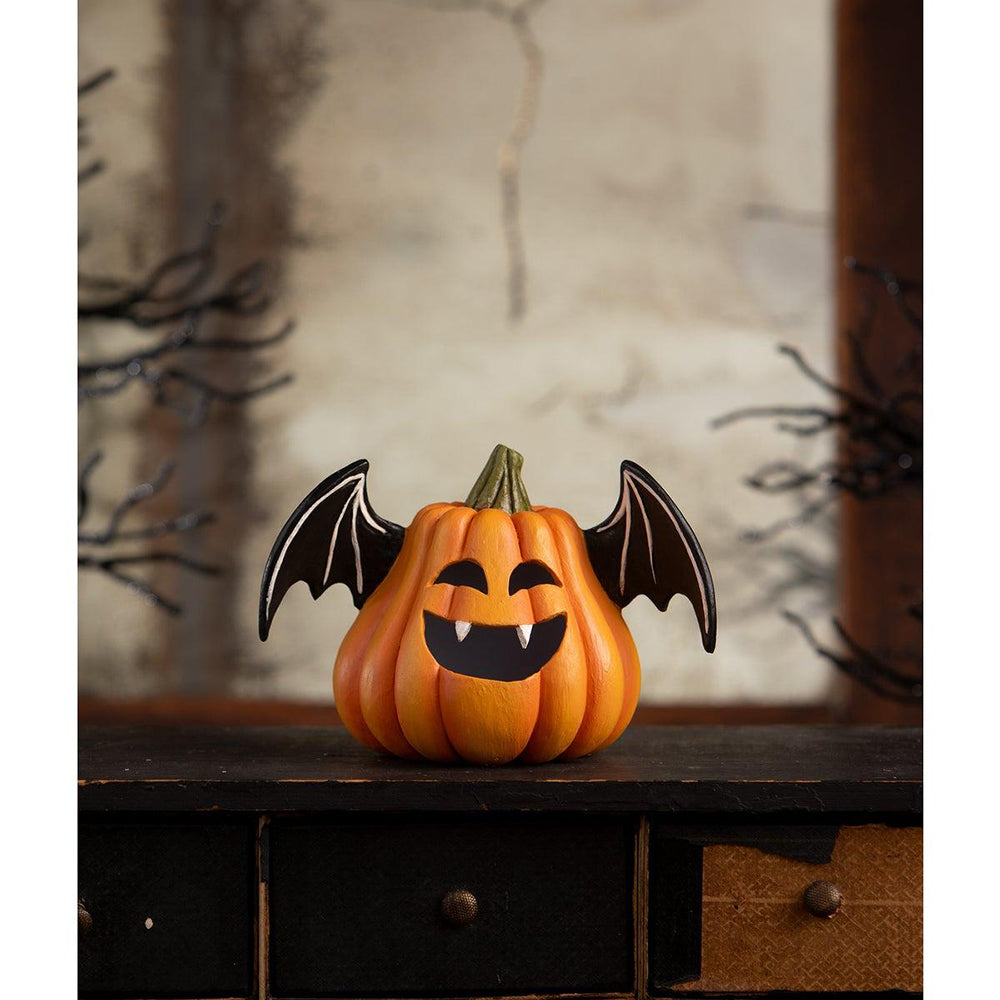 Pumpkin Bat Luminary by Bethany Lowe Designs Quirks!