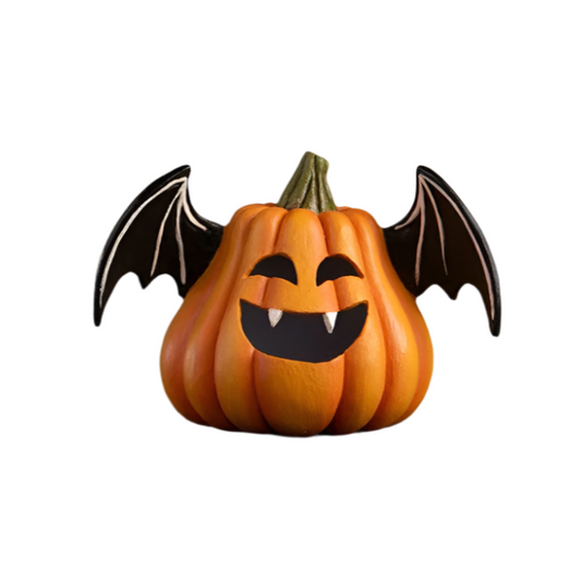 Pumpkin Bat Luminary by Bethany Lowe Designs Quirks!