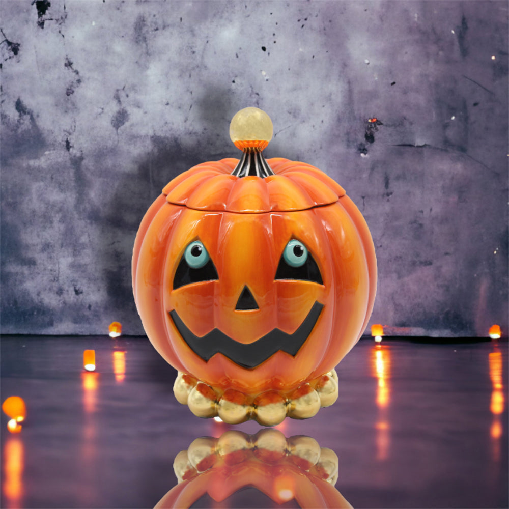 Pumpkin Cookie Jar by December Diamonds Quirks!