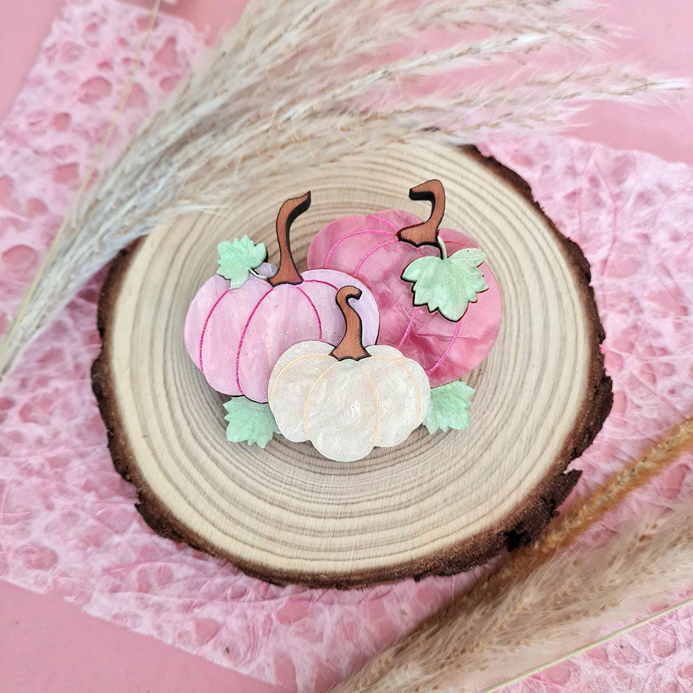 Pumpkin Patch Brooch by Cherryloco Quirks!