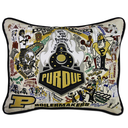 Purdue University Collegiate Hand-Embroidered Pillow Quirks!