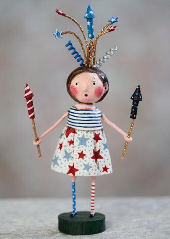 Putting on a Show Patriotic Figurine by Lori Mitchell Quirks!