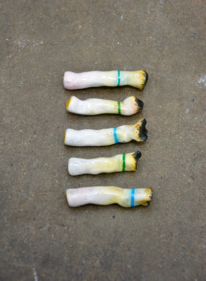 RAINY DAY BUTTS - SET OF FIVE