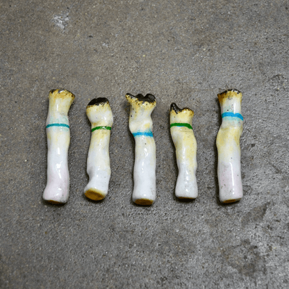 RAINY DAY BUTTS - SET OF FIVE