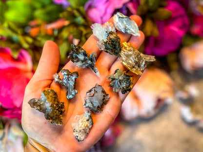 Raw Blue Barite Crystal Specimens