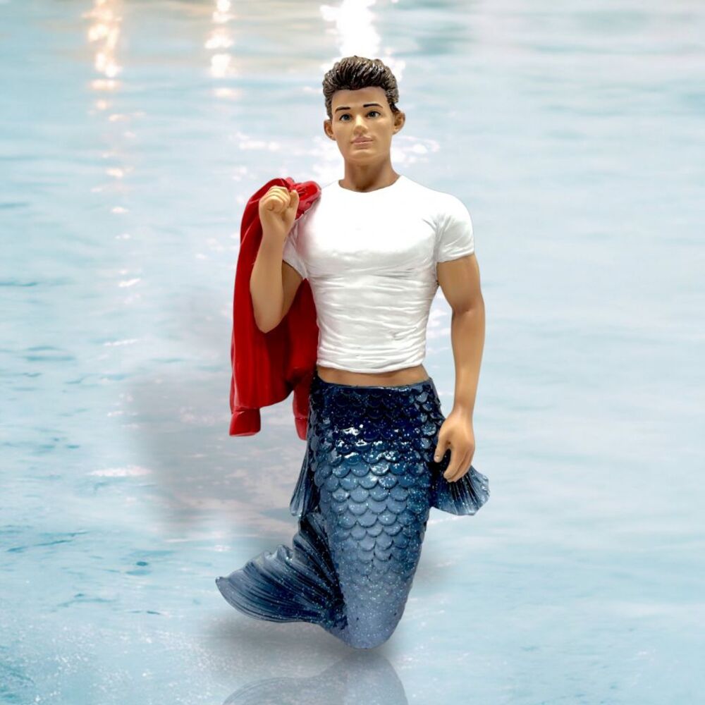 Rebel Merman Ornament by December Diamonds Quirks!