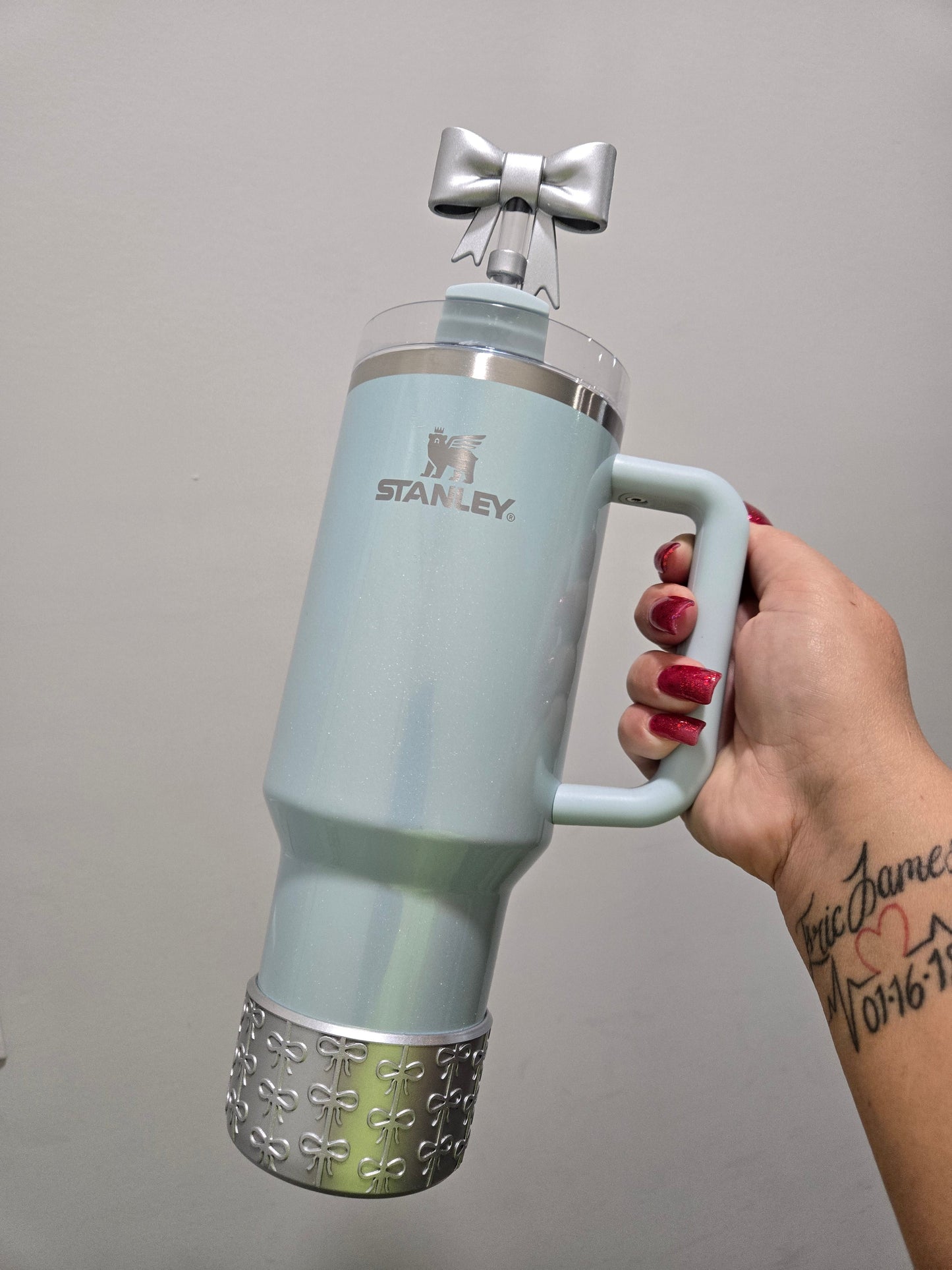 SilverMetallic Coquette Silicone boot bumper sleeve