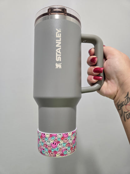 Oh Happy Day silicone boot bumper sleeve for tumblers