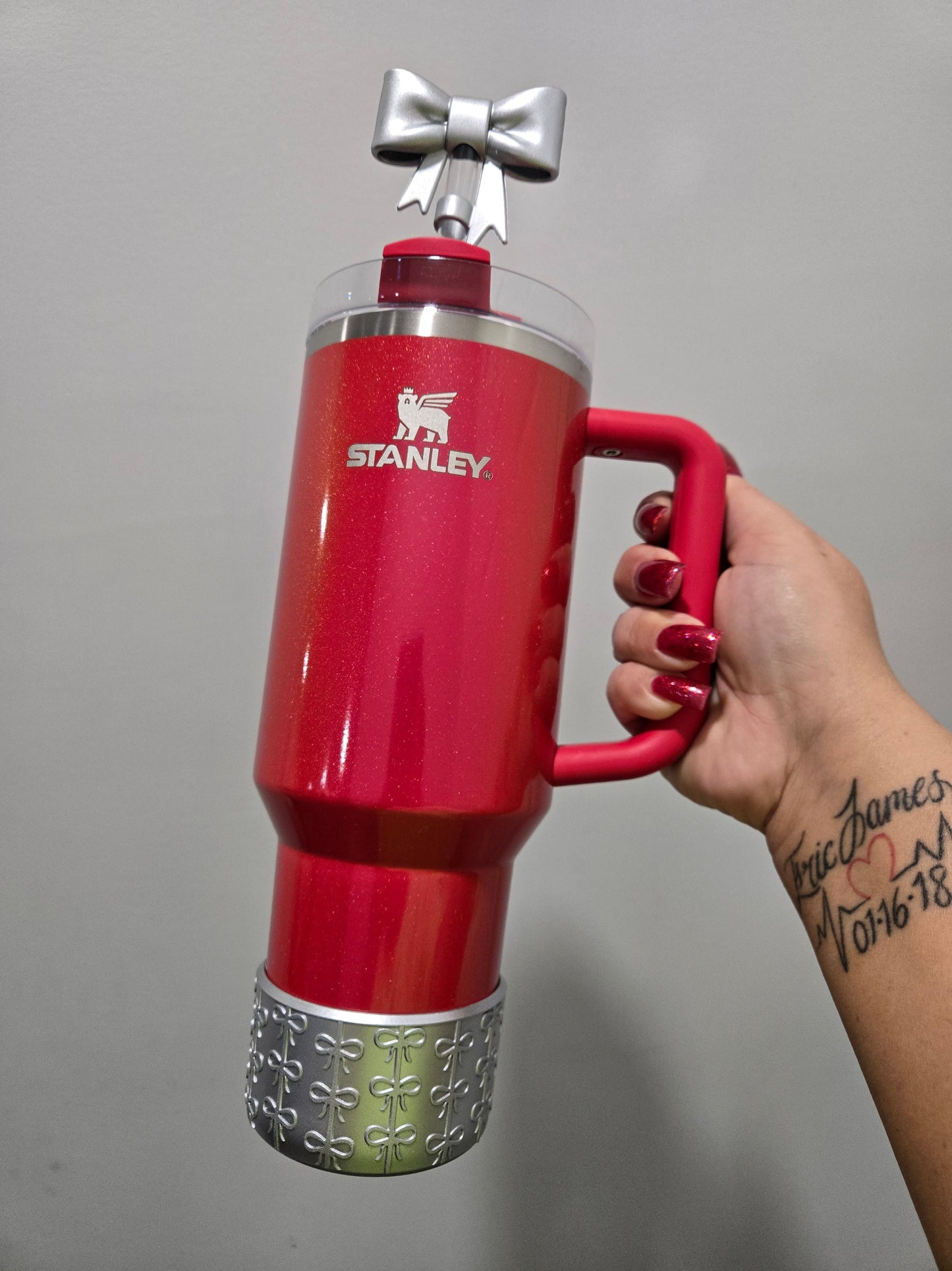 SilverMetallic Coquette Silicone boot bumper sleeve