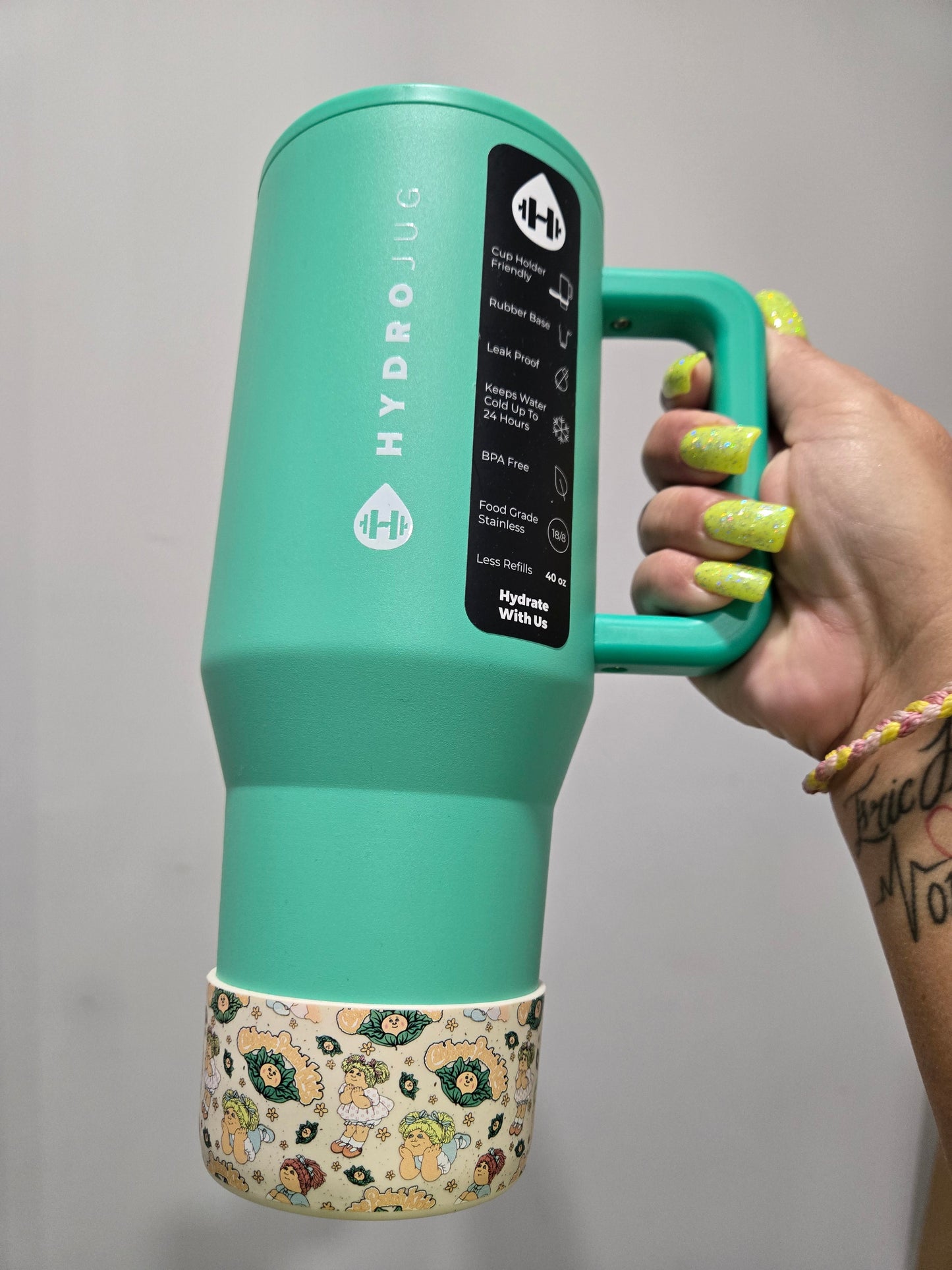 CabbagePatchKids Silicone Boot Bumper Sleeve for Tumblers