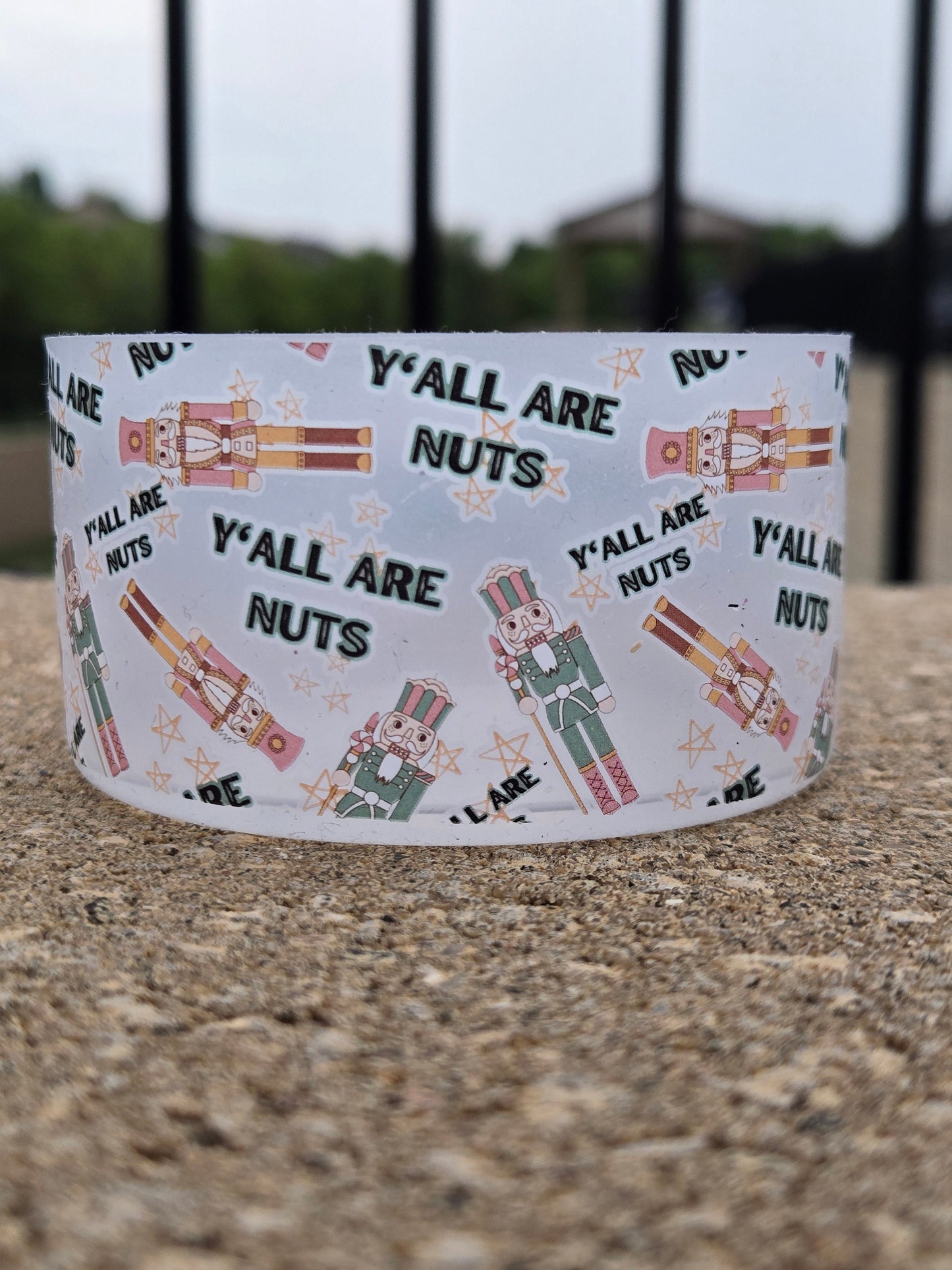 Y'allAreNuts Semi Clear Silicone Boot Bumper Sleeve