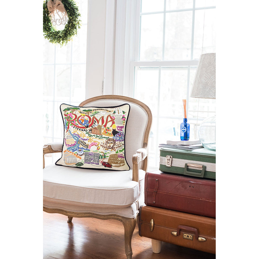 Roma Hand-Embroidered Pillow Quirks!