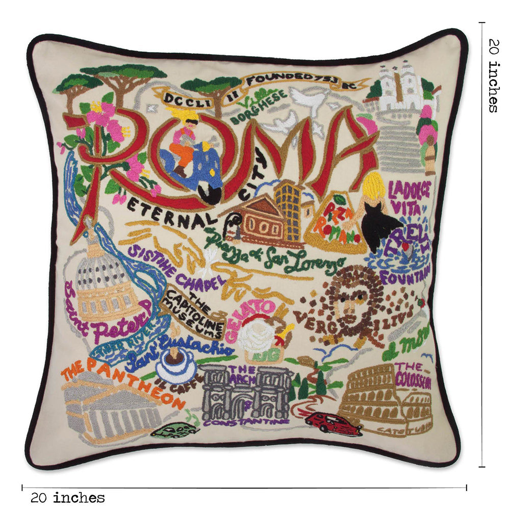 Roma Hand-Embroidered Pillow Quirks!