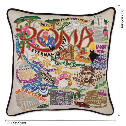 Roma Hand-Embroidered Pillow Quirks!