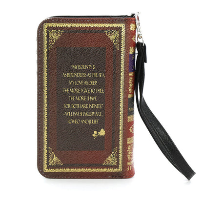 Romeo And Juliet Book Wallet Wristlet Quirks!