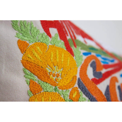 San Francisco City Hand-Embroidered Pillow by CatStudio Quirks!