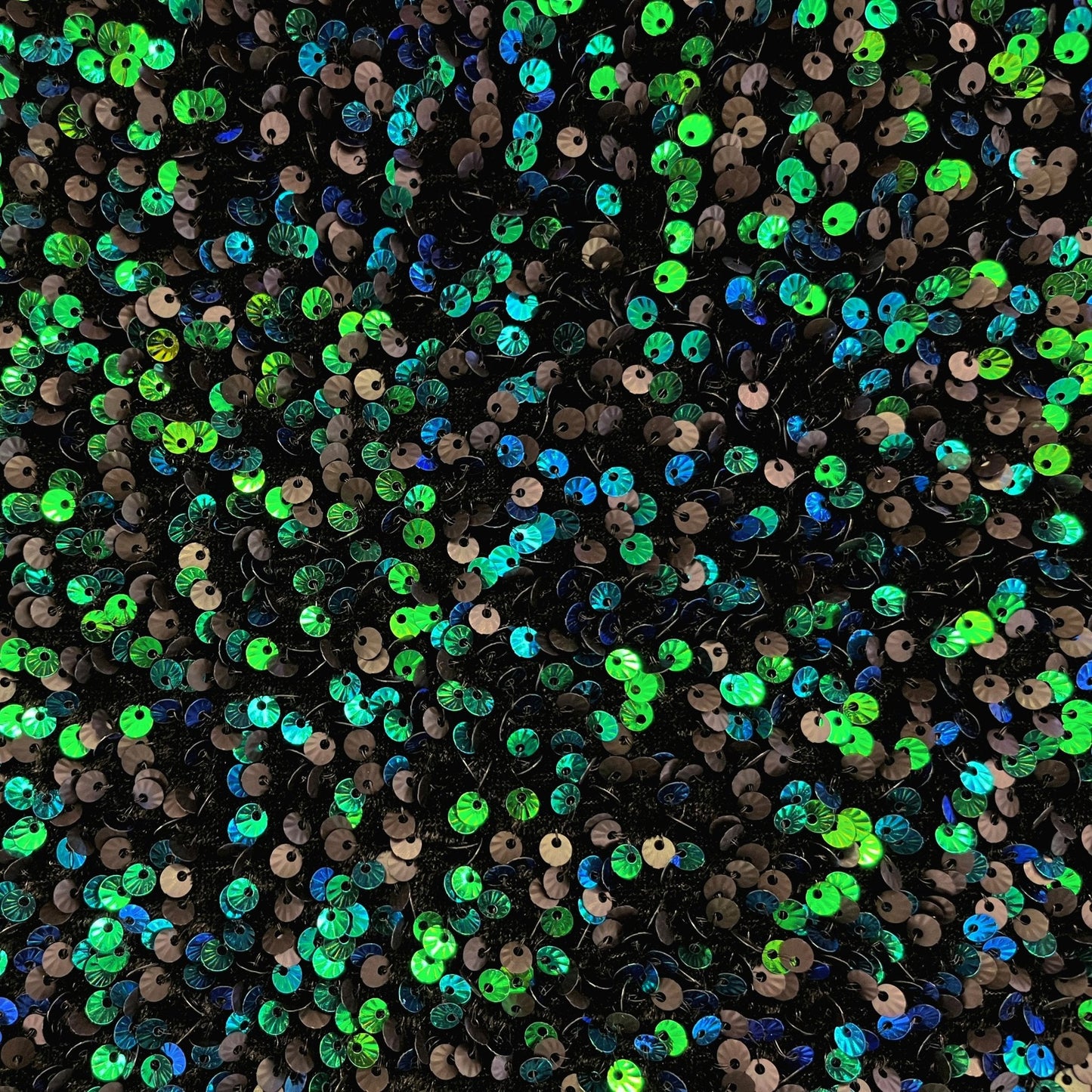 Sanibel Seashell Stretch Velvet Sequin Fabric | Blue Moon Fabrics